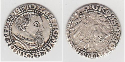 1 Grosh 德国 / 勃蘭登堡侯國 (1157–1806) / 联邦州 (德国) 銀 