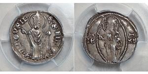 1 Grosso República de Ragusa (1358 - 1808) Plata 