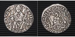 1 Grosso Italy Silver Galeazzo II Visconti