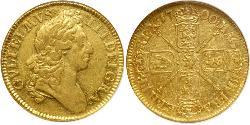 1 Guinea Kingdom of England (927-1649,1660-1707) Gold William III (1650-1702)