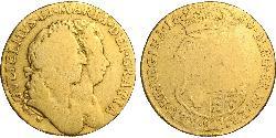 1 Guinea Kingdom of England (927-1649,1660-1707) Gold William III (1650-1702)