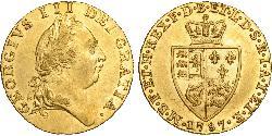 1 Guinea Kingdom of Great Britain (1707-1801) Gold George III (1738-1820)