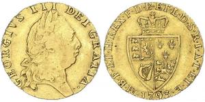 1 Guinea Kingdom of Great Britain (1707-1801) Gold George III (1738-1820)