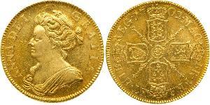 1 Guinea Königreich England (927-1649,1660-1707) Gold Anne (Großbritannien)(1665-1714)