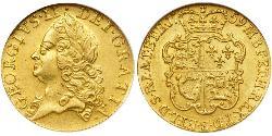 1 Guinea Königreich Großbritannien (1707-1801) Gold Georg II (1683-1760)