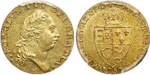 1 Guinea Königreich Großbritannien (1707-1801) Gold Georg III (1738-1820)