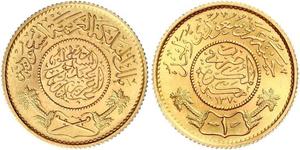 1 Guinea Saudi Arabia (1727 - ) Gold 