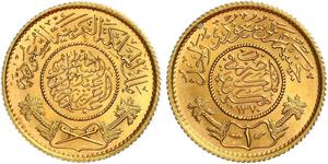 1 Guinea Saudi Arabia (1727 - ) Gold 