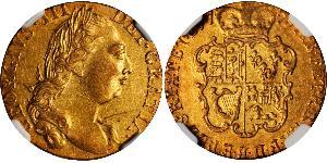 1 Guinea Royaume de Grande-Bretagne (1707-1801) Or George III (1738-1820)