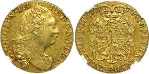 1 Guinea Royaume de Grande-Bretagne (1707-1801) Or George III (1738-1820)