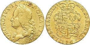 1 Guinea Royaume de Grande-Bretagne (1707-1801) Or George II (1683-1760)