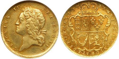 1 Guinea Royaume de Grande-Bretagne (1707-1801) Or George II (1683-1760)