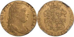 1 Guinea Regno Unito di Gran Bretagna (1707-1801) Oro Giorgio III (1738-1820)