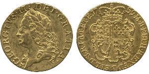 1 Guinea Regno Unito di Gran Bretagna (1707-1801) Oro Giorgio II (1683-1760)