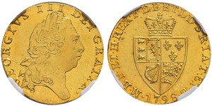 1 Guinea Reino de Gran Bretaña (1707-1801) Oro Jorge III (1738-1820)
