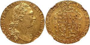 1 Guinea Reino de Gran Bretaña (1707-1801) Oro Jorge III (1738-1820)