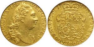 1 Guinea Reino de Gran Bretaña (1707-1801) Oro Jorge III (1738-1820)