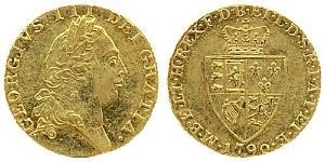 1 Guinea 大不列顛王國 (1707 - 1800) 金 喬治三世 (1738-1820)