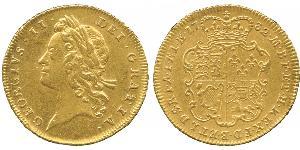 1 Guinea 大不列顛王國 (1707 - 1800) 金 乔治二世 (大不列颠) (1683 - 1760)