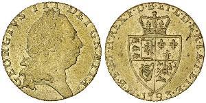1 Guinea 大不列顛王國 (1707 - 1800) 金 喬治三世 (1738-1820)