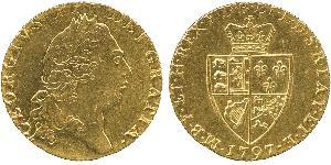 1 Guinea 大不列顛王國 (1707 - 1800) 金 喬治三世 (1738-1820)