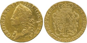 1 Guinea 大不列顛王國 (1707 - 1800) 金 乔治二世 (大不列颠) (1683 - 1760)