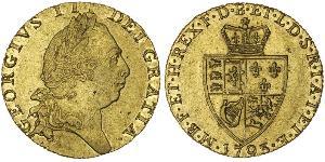 1 Guinea 大不列顛王國 (1707 - 1800) 金 喬治三世 (1738-1820)