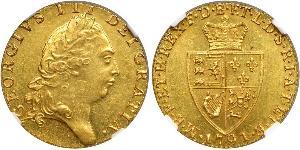 1 Guinea 大不列顛王國 (1707 - 1800) 金 喬治三世 (1738-1820)
