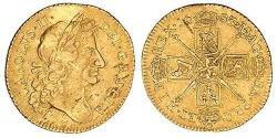 1 Guinea 英格兰王国 金 查理二世 (英格兰) (1630 - 1685)
