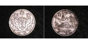1 Gulden Gdansk (1920-1939) Argent 