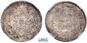 1 Gulden Gdansk (1920-1939) Argent 