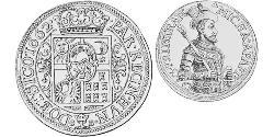 1 Gulden Principality of Transylvania (1571-1711) Argent 