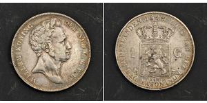 1 Gulden Paesi Bassi Argento William I of the Netherlands (1772 - 1843)
