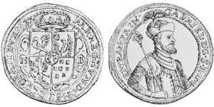 1 Gulden Principato di Transilvania (1571-1711) Argento 