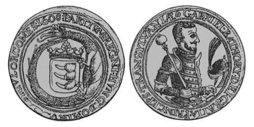 1 Gulden Principato di Transilvania (1571-1711) Argento 
