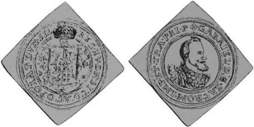1 Gulden Principato di Transilvania (1571-1711) Argento 