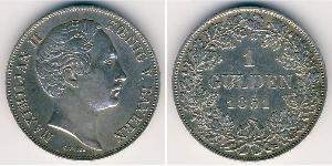 1 Gulden  Argento 