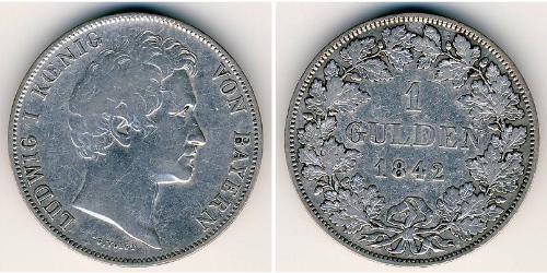 1 Gulden  Argento 