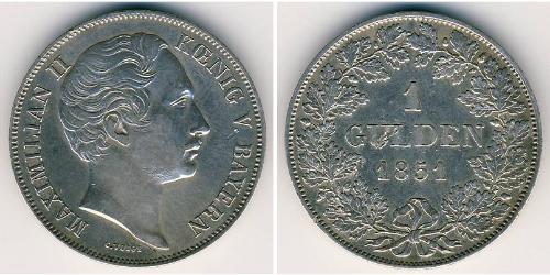 1 Gulden  Argento 