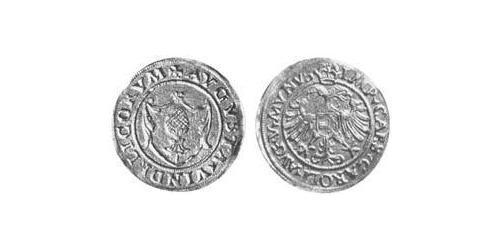 1 Gulden Imperial City of Augsburg (1276 - 1803) Gold 