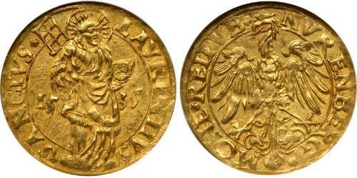 1 Gulden States of Germany Gold 