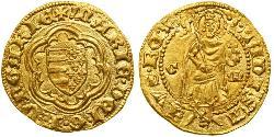 1 Gulden Royaume de Hongrie (1000-1918) Or Mary of Hungary (1371-1395)