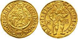 1 Gulden Monarchia asburgica (1526-1804) Oro Ferdinando I del Sacro Romano Impero  (1503-1564)