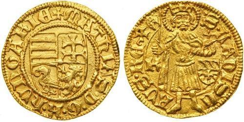 1 Gulden Reino de Hungría (1000-1918) Oro Matthias Corvinus of Hungary  (1443 -1490)
