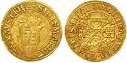 1 Gulden Sacro Imperio Romano (962-1806) Oro 