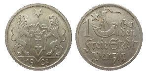 1 Gulden Gdansk (1920-1939) Plata 