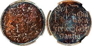 1 Gulden Gdansk (1920-1939) Plata 
