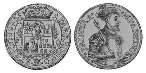 1 Gulden Principality of Transylvania (1571-1711) Plata 