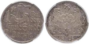 1 Gulden Gdansk (1920-1939) Silber 