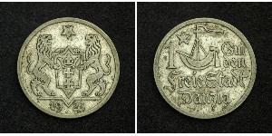 1 Gulden Gdansk (1920-1939) Silber 